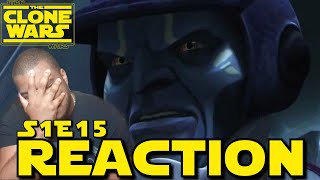 Star Wars The Clone Wars 1x15 REACTION quotTRESPASSquot [upl. by Niatsirt]