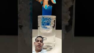 Blue curacaosatisfying experiment drink viralvideo [upl. by Nagoh593]