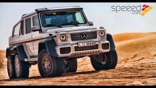 Mercedes G63 AMG 6X6 تجربة مرسيدس جي63 ايه ام جي [upl. by Onitram]