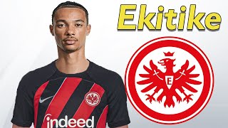 Hugo Ekitike ● Welcome to Eintracht ⚫⚪🔴🇫🇷 Best Goals amp Skills [upl. by Noreht]