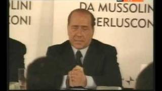 Berlusconi  Il Pubblico Italiano È Evoluto Come Un Bambino Di 12 Anni [upl. by Sucramat]