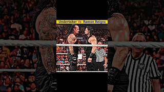 Roman Rings Vs Undertaker🔥Shortsytshortsromanreigns [upl. by Easlehc659]