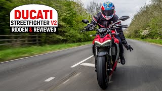 Ducati Streetfighter V2  Full road test and review [upl. by Servais]