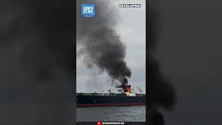 Greek Tanker Crew Rescued After Red Sea Attack  Dawn News English [upl. by Isidor894]