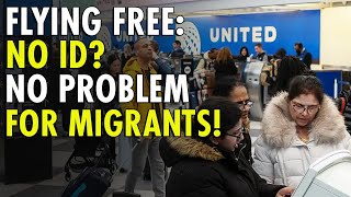 The OUTRAGEOUS Double Standard Migrants Fly Without ID [upl. by Atsylak]