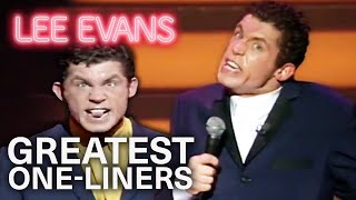 Lee Evans BEST OneLiners  Quickfire StandUp Compilation  Lee Evans [upl. by Dukie]