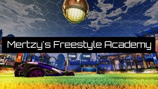 Mertzys freestyle academy Rocket league custom training pack [upl. by Nikola]