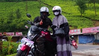 Tandem Test Ride Honda Verza 150 tmcblog  BogorPuncakBogor [upl. by Elonore]