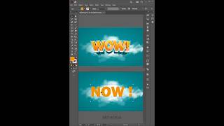 Adobe Illustrator Tips  How to Copy Text Effect mithona textart shorts [upl. by Eleahcim455]