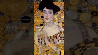 Portrait of Adele BlochBauer I 1907 by Gustav Klimt [upl. by Burg]