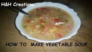 Vegetable Soup Recipe Simple Easy amp Healthy Vegetable Clear Soup [upl. by Lekym]