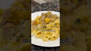 Let’s make an autumn pasta 🍝🍂 squash easypasta fallrecipe capcutcaptions capcut shesthetea￼ [upl. by Alvar]