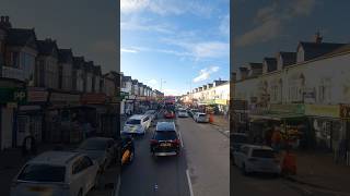 Bus ride on Birmingham busy streets travel birminghamuk england bus uk birmingham [upl. by Anahsak]