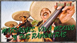 MARIACHIS DE ANTAÑO Rancheras Corridos y los mejores cantantes de México ALBUM VIDA Y COLOR [upl. by Ecydnac228]