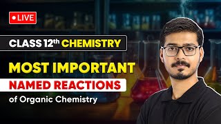 Most Important Named Reactions of Organic Chemistry  Class 12 Chemistry CBSE Exam 202324 [upl. by Thay618]