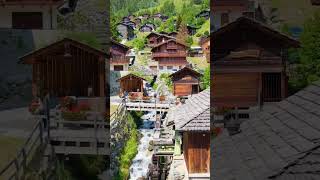 Beautiful Grimentz village explore travel [upl. by Christine]