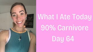 What I Eat In A Day Day 64 of 90 Carnivore [upl. by Hsitirb]