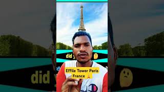 🗼 Effile Tower Amazing Fact in hindi  shorts [upl. by Ikram4]