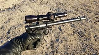 cci quiet 40gr 710fps tested in mk iv ruger 22lr 10 inch target and 44 inch thread tactical slo mo [upl. by Barth]