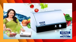 Kent Vegetable amp Fruit Cleaner Unboxing Review  Gaurang Malhotra [upl. by Hpseoj]