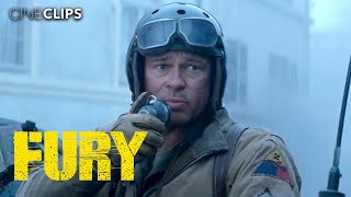 Fury  Taking Over Kirchohsen ft Brad Pitt  CineClips [upl. by Justine]