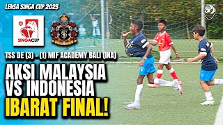 Aksi Malaysia lawan Indonesia ibarat final TSS menang 31 [upl. by Boigie]