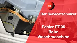 Beko Waschmaschine Fehlermeldung ER05 [upl. by Meehaf]