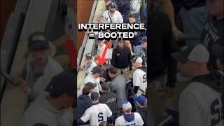 EJECTED Fan Interfering With Mookie Betts Escorted OUT of Yankee Stadium dodgers worldseries mlb [upl. by Nauq]