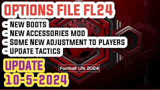 PES Option File SPFL24 Real Life Simulation  Update 10052024 [upl. by Alaunnoif913]