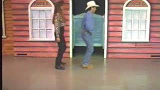 Media Lost 4 Doin It Country Style  line dancing instructional video 1992 [upl. by Ellemrac]