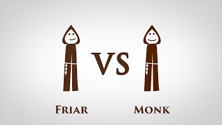 Are friars the same as monks [upl. by Aztilay]