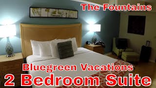 Bluegreen Vacations  2 Bedroom Suite at The Fountains Bluegreen Resort [upl. by Valina]