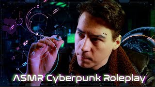 ASMR Cyberpunk Medical Exam 🤖 Undercover Human Spy [upl. by Inihor]