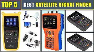 BEST Satellite Signal Finder For Every Budget 2024  Top 5 Best Satellite TV Dish Satellite Finders [upl. by Ferrigno196]