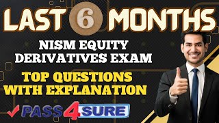 Last 6 Month NISM VIII MOCK TEST 2024  Important questions  PASS4SURE [upl. by Eohce]