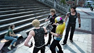 FINAL FANTASY XV  Secret Ugly Portrait amp Funny Cutscene [upl. by Zephaniah570]