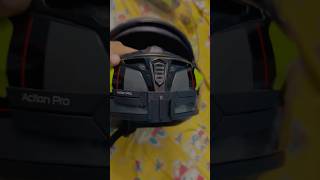 Action Pro Chin Mount installation on Helmet [upl. by Nuahsyt]