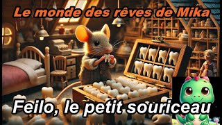 Feilo le petit souriceau  Courte histoire  Histoire pour sendormir  La Petite Souris [upl. by Inalan]