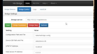 Running habridge inside LibreELEC on your Pi23 [upl. by Carrol125]