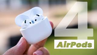 Nuevos AirPods 4 con CANCELACIÓN ¿merecen la pena [upl. by Orutra]