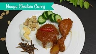 Nonya Chicken Curry  Malaysian Chicken curry  Homemade curry paste  Rempah  Made from scratch [upl. by Yllaw226]