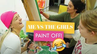 PAINT OFF 2  Me Vs My Girls [upl. by Jaquith66]