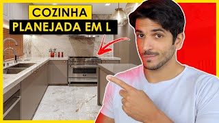 COZINHA PLANEJADA EM L [upl. by Bruns]