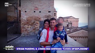 Strage Paderno il 17enne reo confesso quotÈ stata unesplosionequot  Estate in diretta 04092024 [upl. by Benedetta]