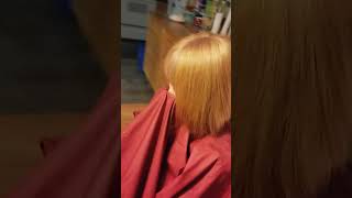 Part 3 Bleaching dark box dyed hair blonde RESULT second bleach session boxbleach bradmondo [upl. by Eiryk]