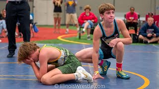 100 – Gavin Hanrahan G of Illinois CornStars vs Dylan Eimer R of Elite Athletic Club IN [upl. by Gretel]