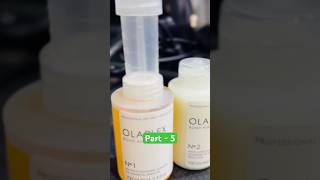 Olaplex treatment full process  viralvideo hairstyle layerstyle layer hairstyles salon look [upl. by Rudolfo929]