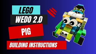 Lego Wedo 20 Pig Building Instructions [upl. by Esau983]