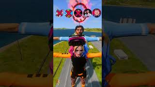 🚘Ronaldo vs Tom vs Messi Lucky 😎beamngdrive simulator shorts ronaldo footballplayer [upl. by Ardnot129]