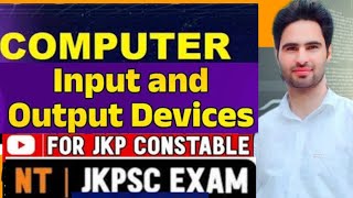 Hardware Input and Output Devices JKP Constable Post india jkssb ssc constable jkp [upl. by Norreg445]